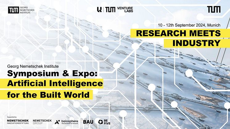 Georg Nemetschek Institute Announces Symposium & Expo on Artificial Intelligence for the Built World