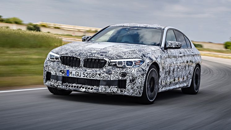 Nya BMW M5 med M xDrive