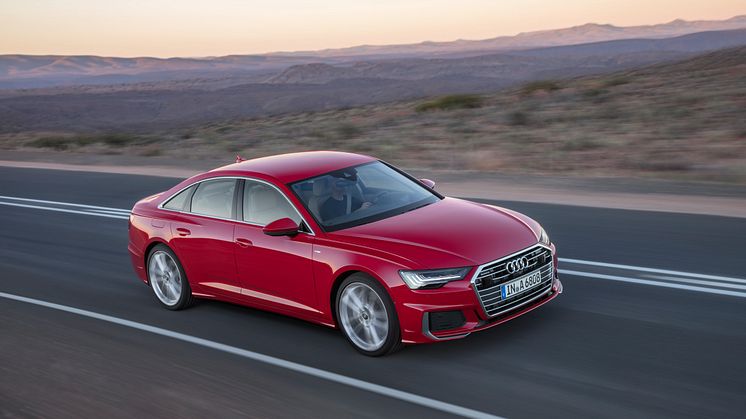 Säljstart för tjänstebilsfavoriten Audi A6
