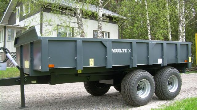 Premiärvisning på Maskinexpo Multicargos nya 9-tons dumpervagn