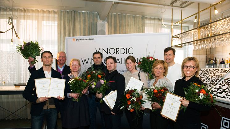 Success when the best wines in Sweden were chosen