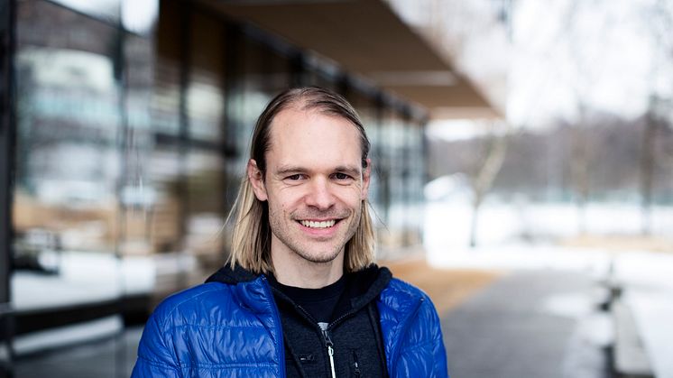 Jonatan Wranne är livscykelspecialist på IVL Svenska Miljöinstitutet och en av dem som arbetar med Klimatkontot. Foto:Jonas Tobin