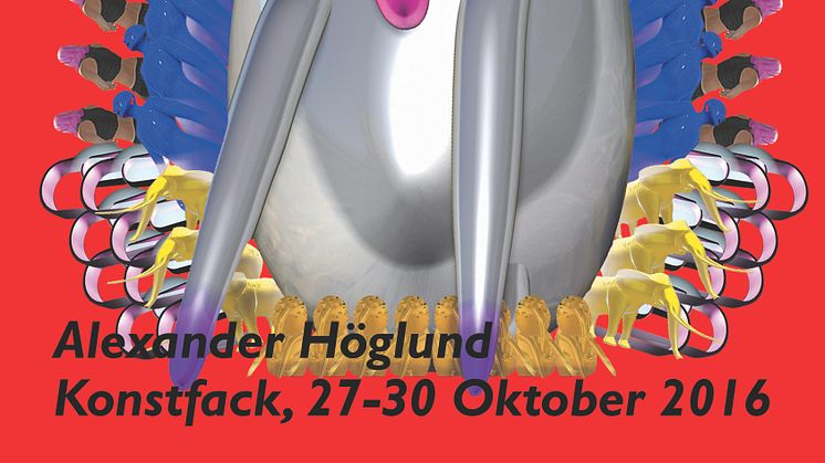 The 9-space-world Terminal Green in Alexander Höglund's MFA Graduation Show at Konstfack