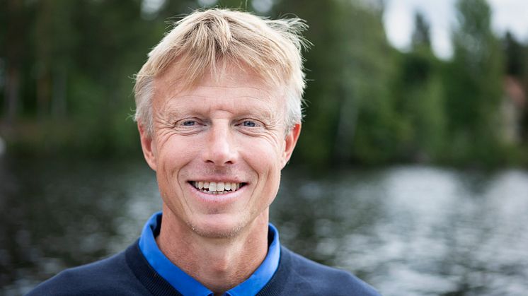 Tomas Viker, generalsekreterare för Vansbrosimningen. Foto: Mickan Palmqvist