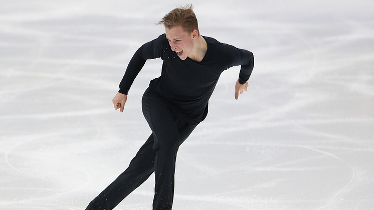 Nikolaj Majorov klar för OS-final. (Foto: Maria Jangbro)