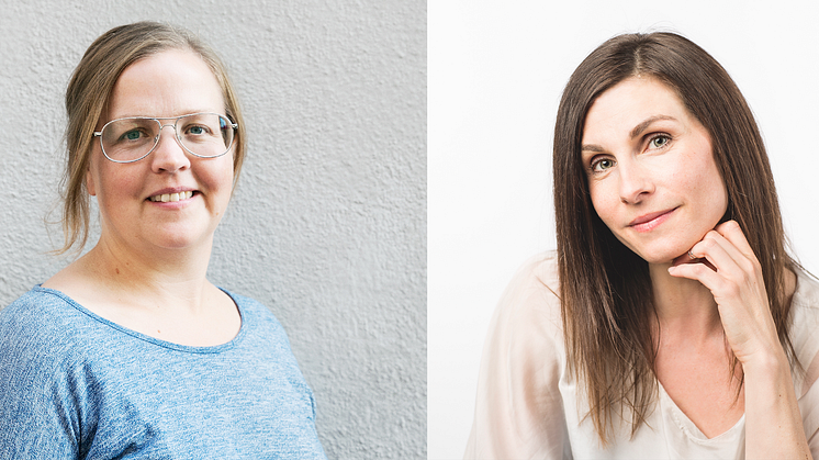 Karolina Palmberg och Natalia Pšajd föreläser på Skyddsvärnets frukostseminarium den 6 mars