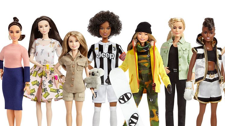 Barbie ehrt weltweit moderne Vorbilder mit einer einzigartigen, ihnen nachempfundenen Puppe