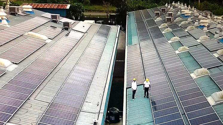 Blåkläder treibt seine Produktion mit Solarenergie voran