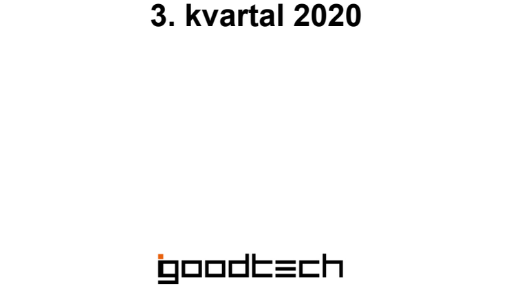 Kvartalsrapport Q3 2020