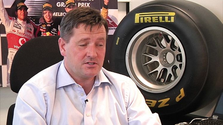 Intervju med Pirellis motorsportchef Paul Hembery inför Spaniens GP 2011