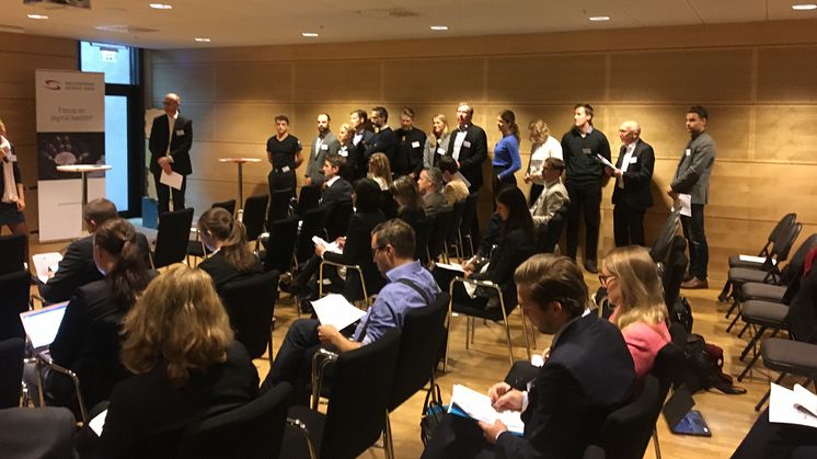 Under HealthTech Nordic Investor Forum i Göteborg pitchade 14 startups inom digital hälsa inför investerare