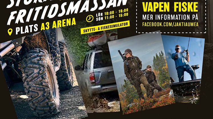 Stora Fritidsmässan äger rum 19/5 - 20/5 