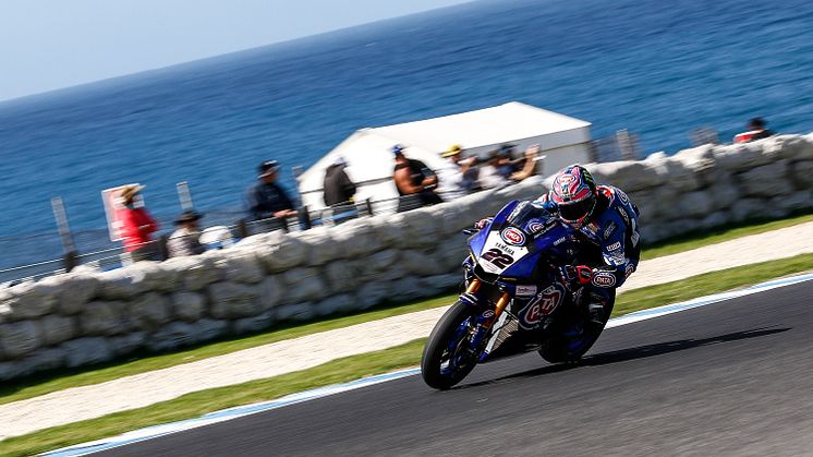 Pata Yamaha Official WorldSBKの#22 A・ローズ（YZF-R1）