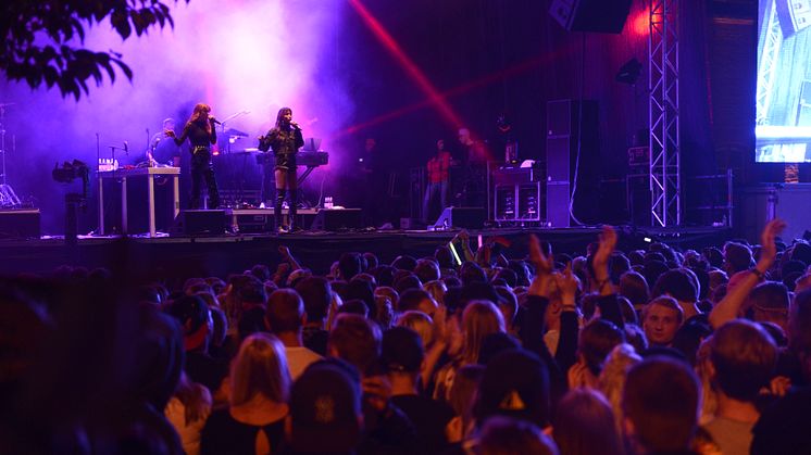 På Kick Off Festival 2017 spelade bland andra Icona Pop. Foto: Oscar Cronodal