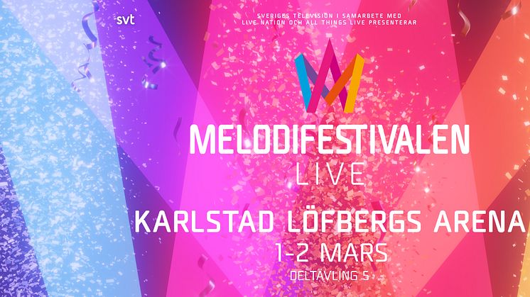 För femte gången kommer Melodifestivalen till Karlstad.