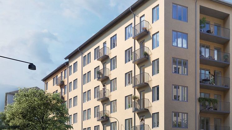Hökerum Bygg bygger 130 nya lägenheter för Stena Fastigheter i Vega, Haninge kommun