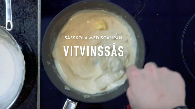 Scanpans såsskola - Vitvinssås