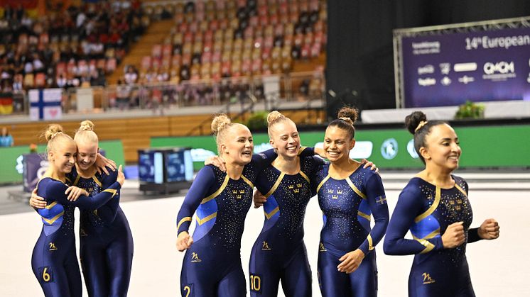 Det svenska damlaget tog EM-guld.
