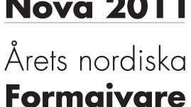 New design award: Nova – Nordic Designer of the Year
