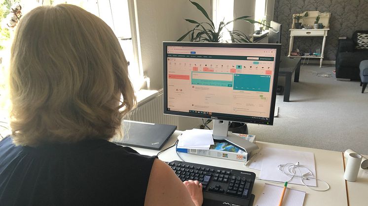 Margit Strauss Hansen er kostvejleder hos Sundhedscentret i Rebild Kommune og vejleder nu også borgerne om kost, sundhed og livsstilsændringer online via appen Liva. 