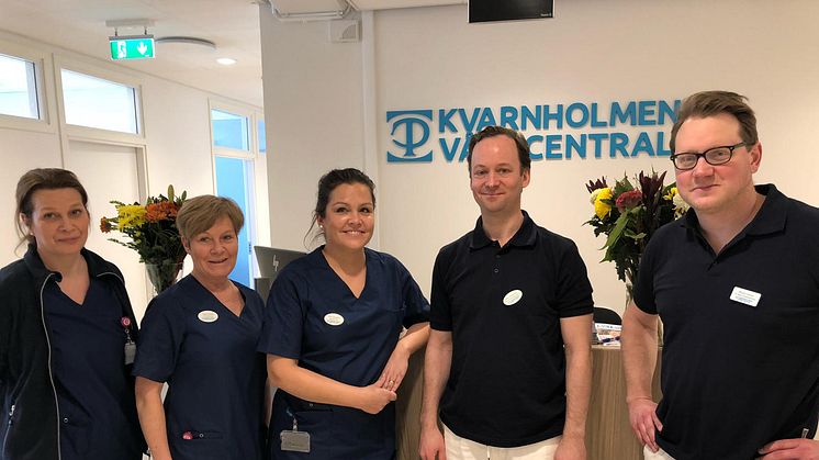 Medarbetare på Kvarnholmens vårdcentral