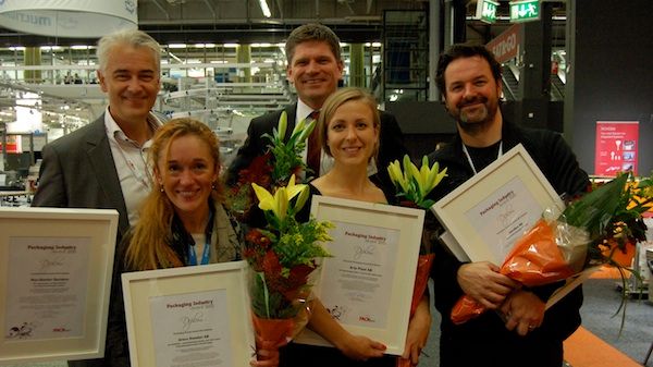 Vinnarna i Packaginging Industry Awards korades på Scanpack 2012
