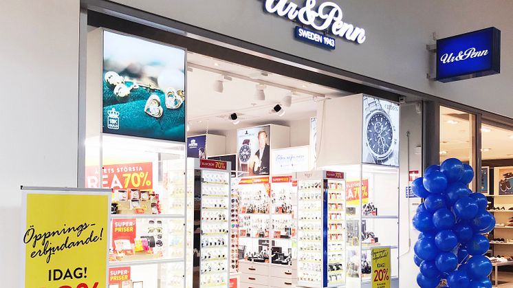 Ur&Penn öppnar butik i Valbo