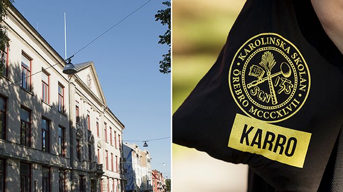 Karolinska gymnasiet i Örebro. Foto: Tommy Andersson