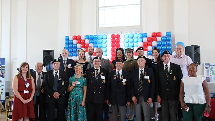 The Bedford to St Albans Community Rail Partnership was launched last year with a wartime-themed event to commemorate the 75th anniversary of D-Day - MORE IMAGES AVAILABLE TO DOWNLOAD BELOW