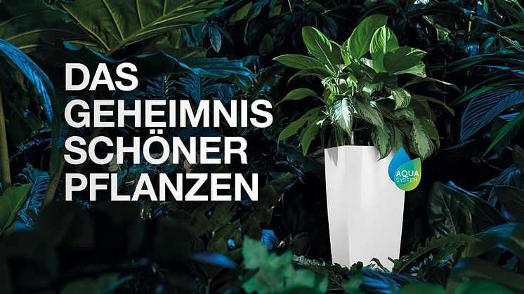 Multimediale Werbekampagne von LECHUZA - "Das Geheimnis schöner Pflanzen"