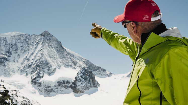 Dédé Anzévui, früher Extrem-Skifahrer, heute ein Freeride- und Skitourenguide & Bergführer