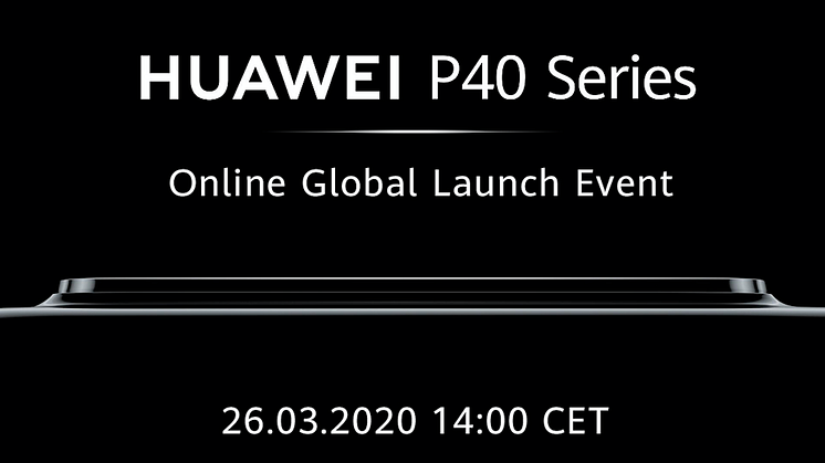 Huawei P40 launch