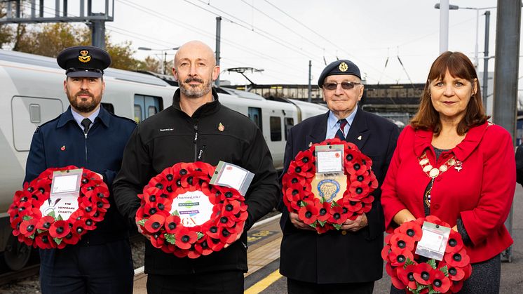 Thameslink joins national ‘Routes of Remembrance’ campaign, paying tribute to war veterans