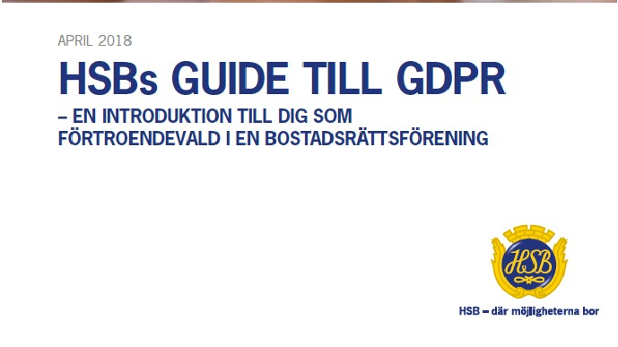 GDPR-tåget har lämnat station och vi ser till att er Brf är med