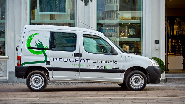 Partner Van Electric - Peugeot sætter strøm til den lille varebilsklasse
