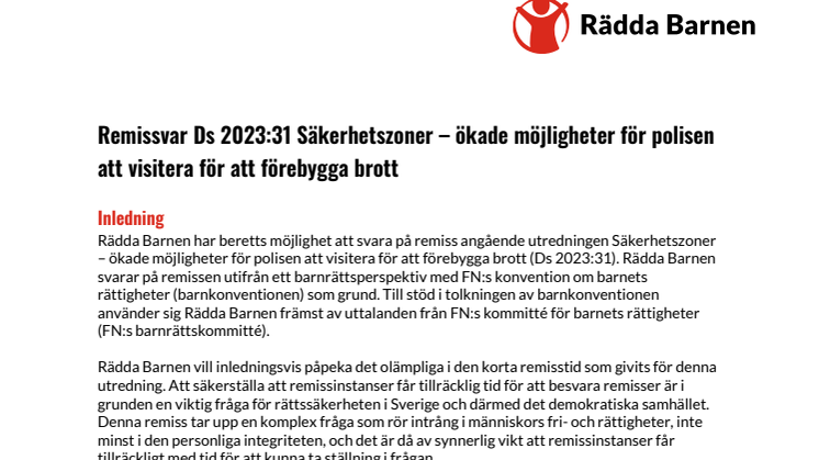 Rädda Barnens remissvar DS 2023_31 Säkerhetszoner.pdf