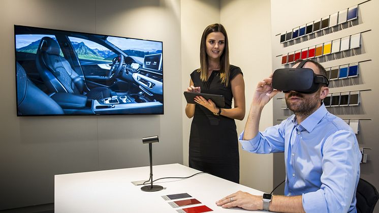 Virtual Reality i bilhallen