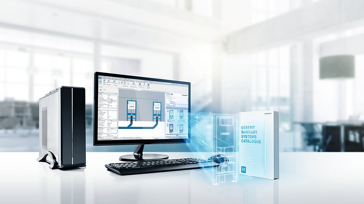 Geberit BIM-Katalog-plugin til Autodesk Revit:  Det nye plugin til BIM giver fagfolk direkte adgang til BIM-indhold fra Geberit.