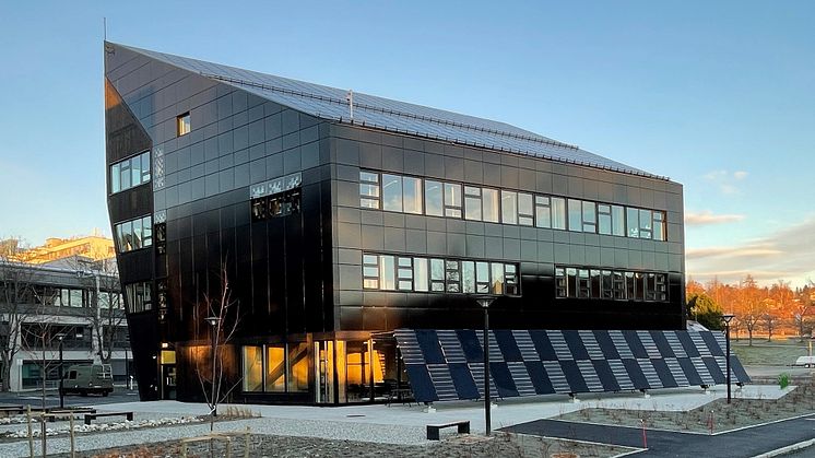 ZEB-laboratoriet i Trondheim. Foto: LINK Arkitektur