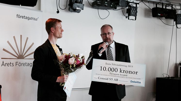 Consid utsett till Årets tillväxtföretag!