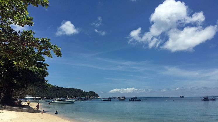 Thailand er blant landene som får laveste pris utenfor EU. Her fra Koh Tao.  