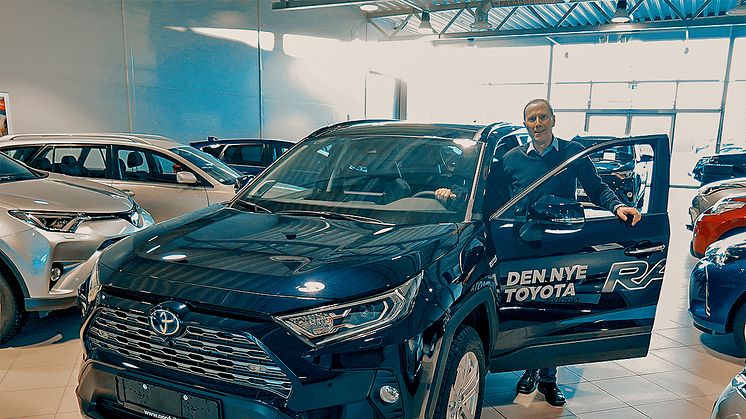 Høy Toyota-etterspørsel i april i Sortland
