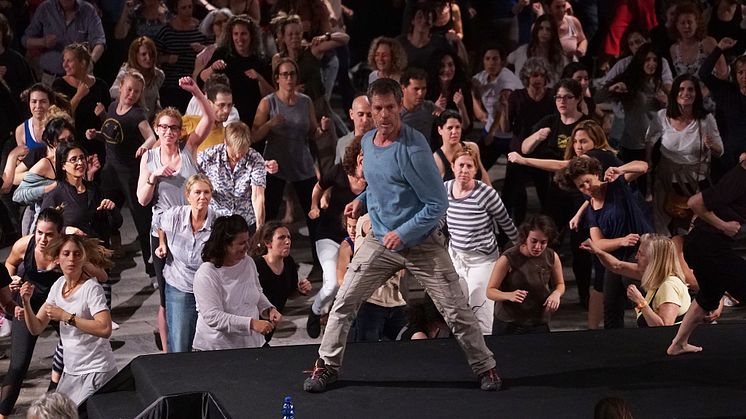 Choreographer Ohad Naharin honours the festival with two rare appearances: an open Gaga/people class and an artist talk. Photo: Ascaf