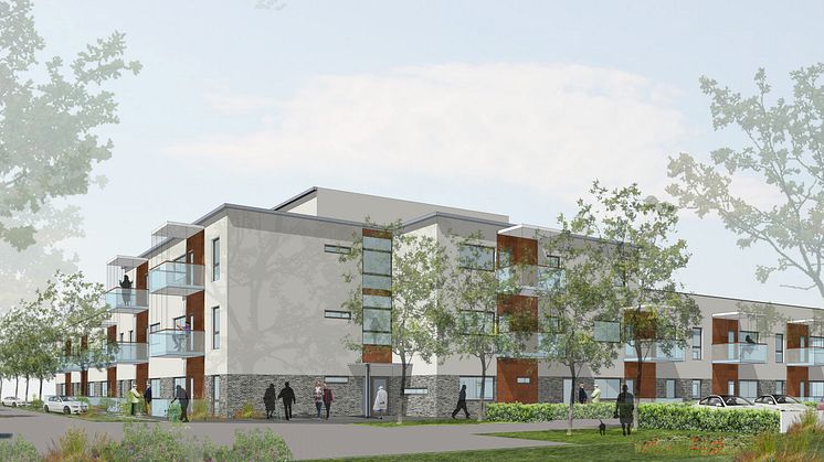 Byggstart för trygghetsboendet Pynten i Bromölla