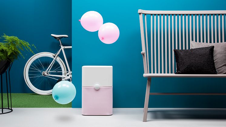 A Blueair 'Blue' air purifier excels at removing airborne pollutants such as volatile organic compounds coming from household cleaners or building materials in a home or workspace environment.