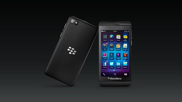 Nu finns Blackberry Z10 hos 3