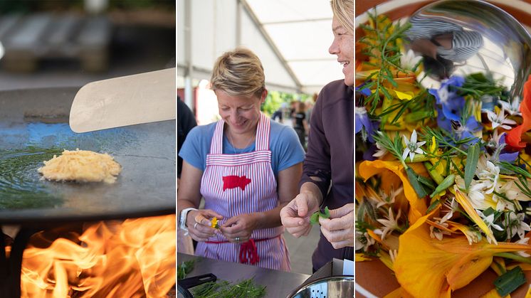 Matspecial på Fredriksdal i augusti och september