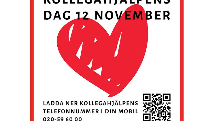 ​Kollegahjälpens dag den 12 november