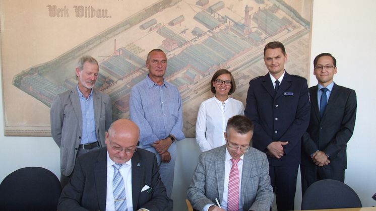 Erfolgreiche Kooperation zwischen der Technischen Hochschule Wildau und dem Zentraldienst der Polizei des Landes Brandenburg  wird fortgeführt