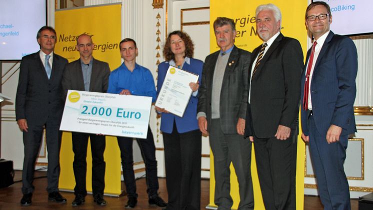  Bürgerenergiepreis Oberpfalz 2015: ecoBiking